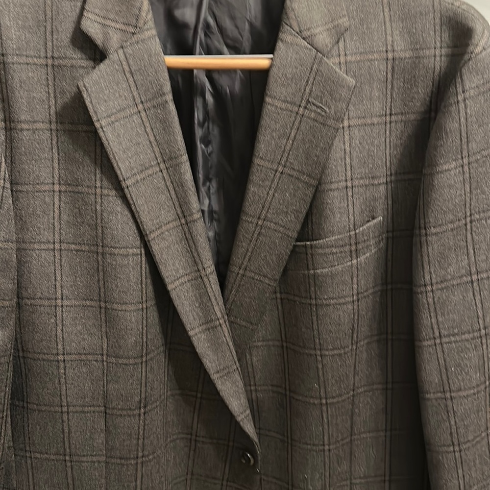 Stafford sports coat sz 52 r